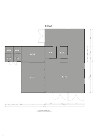 Floorplan - Lindsterlaan 54, 9363 XB Marum